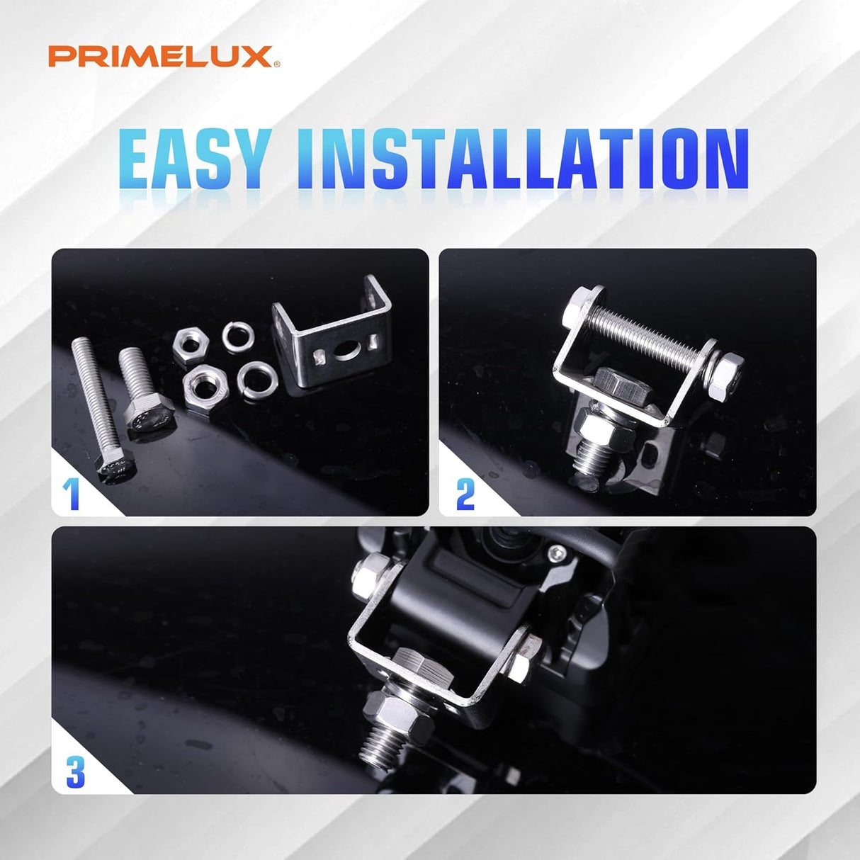 LED Work Light - 4.3 Inch - 6300 Lumen - for trucks, tractors, RVs (View 4)