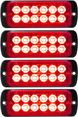 4.44 Inch Syncable Emergency Light Heads - Model PW0312N - 4 Pack
