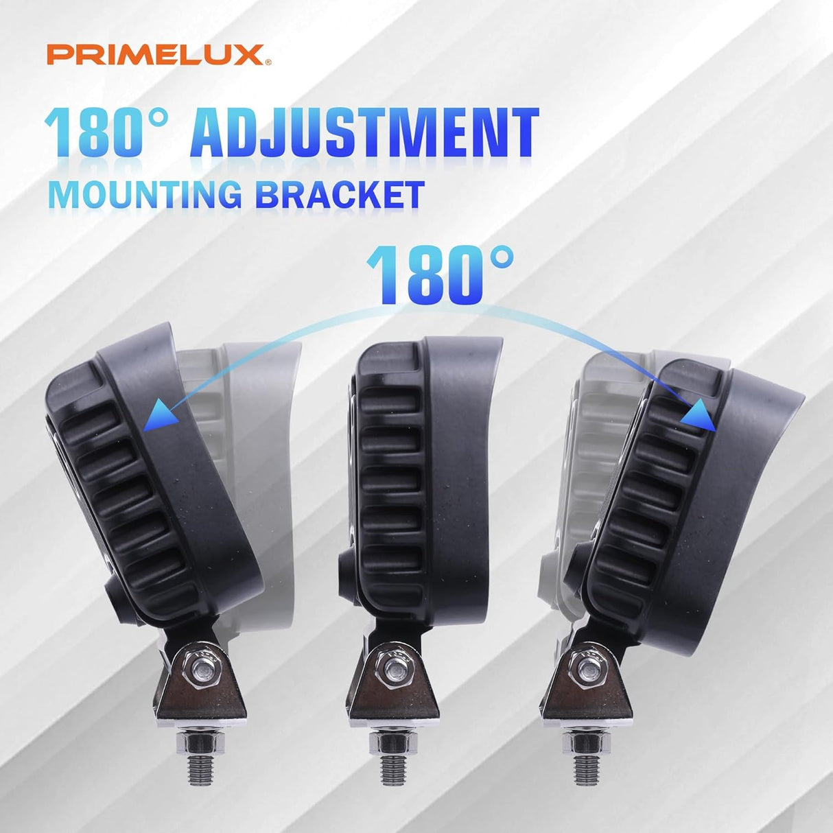 LED Work Light - 4.3 Inch - 6300 Lumen - for trucks, tractors, RVs (View 3)