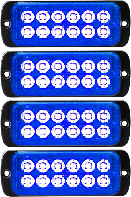 4.44 Inch Syncable Emergency Light Heads - Model PW0312N - 4 Pack