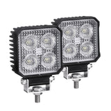 2.8-inch Square LED Work Light Pair, 2200 lumen Each