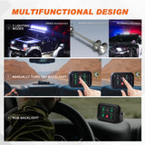 4 Gang 12V/24V 40A 480W/960W Automotive Power Switch Panel
