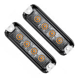 PrimeLux PSW0708A Ultra-Slim Strobe Lights - SAE Class 1 - Amber