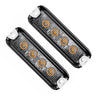 PrimeLux PSW0708A Ultra-Slim Strobe Lights - SAE Class 1 - Amber