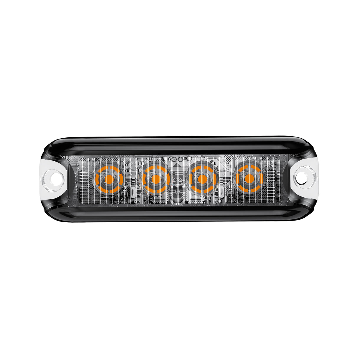 PrimeLux PSW0708A Ultra-Slim Strobe Lights - SAE Class 1 - Amber