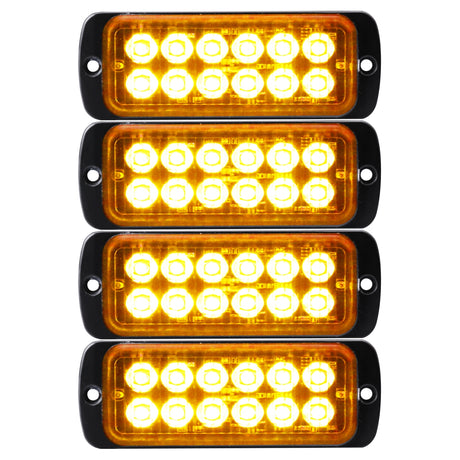 4.44 Inch Syncable Emergency Light Heads - Model PW0312N - 4 Pack