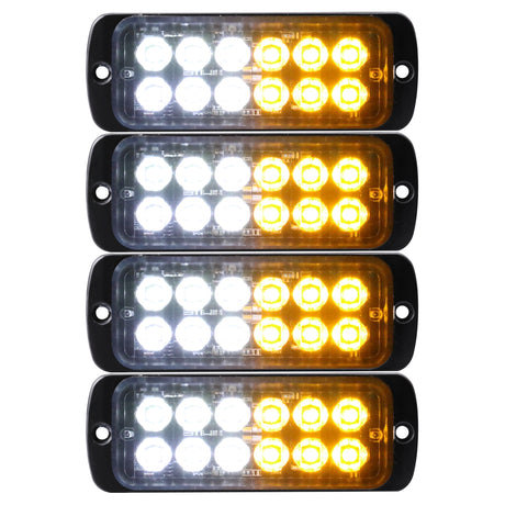 4.44 Inch Syncable Emergency Light Heads - Model PW0312N - 4 Pack