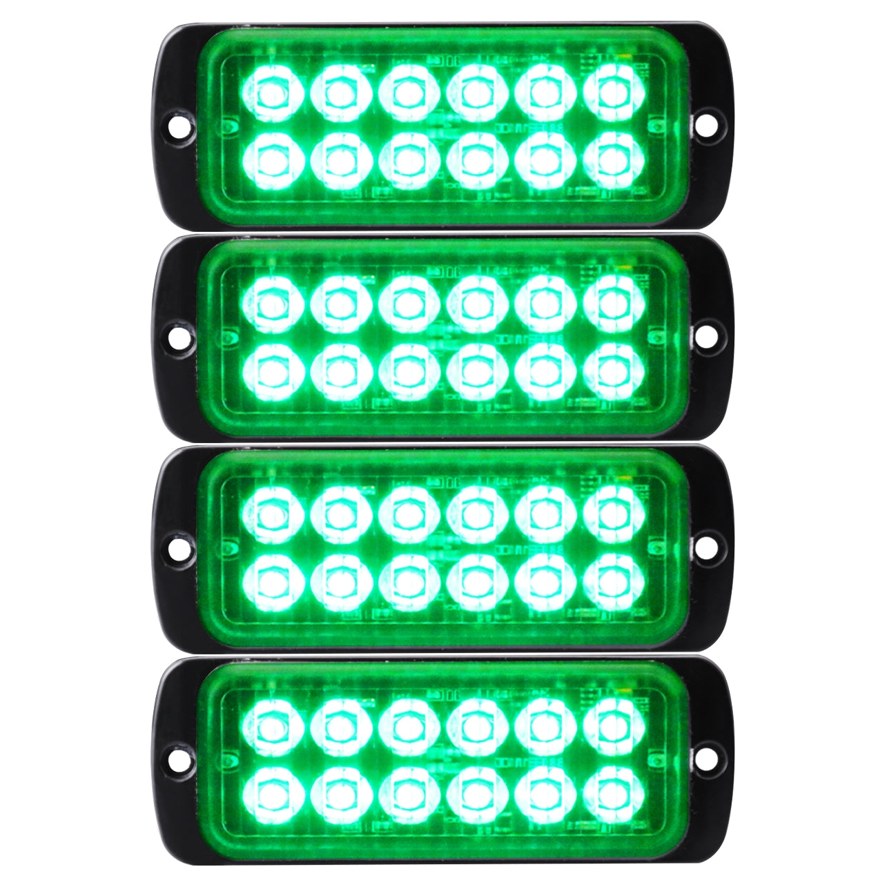 4.44 Inch Syncable Emergency Light Heads - Model PW0312N - 4 Pack