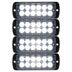 4.44 Inch Syncable Emergency Light Heads - Model PW0312N - 4 Pack