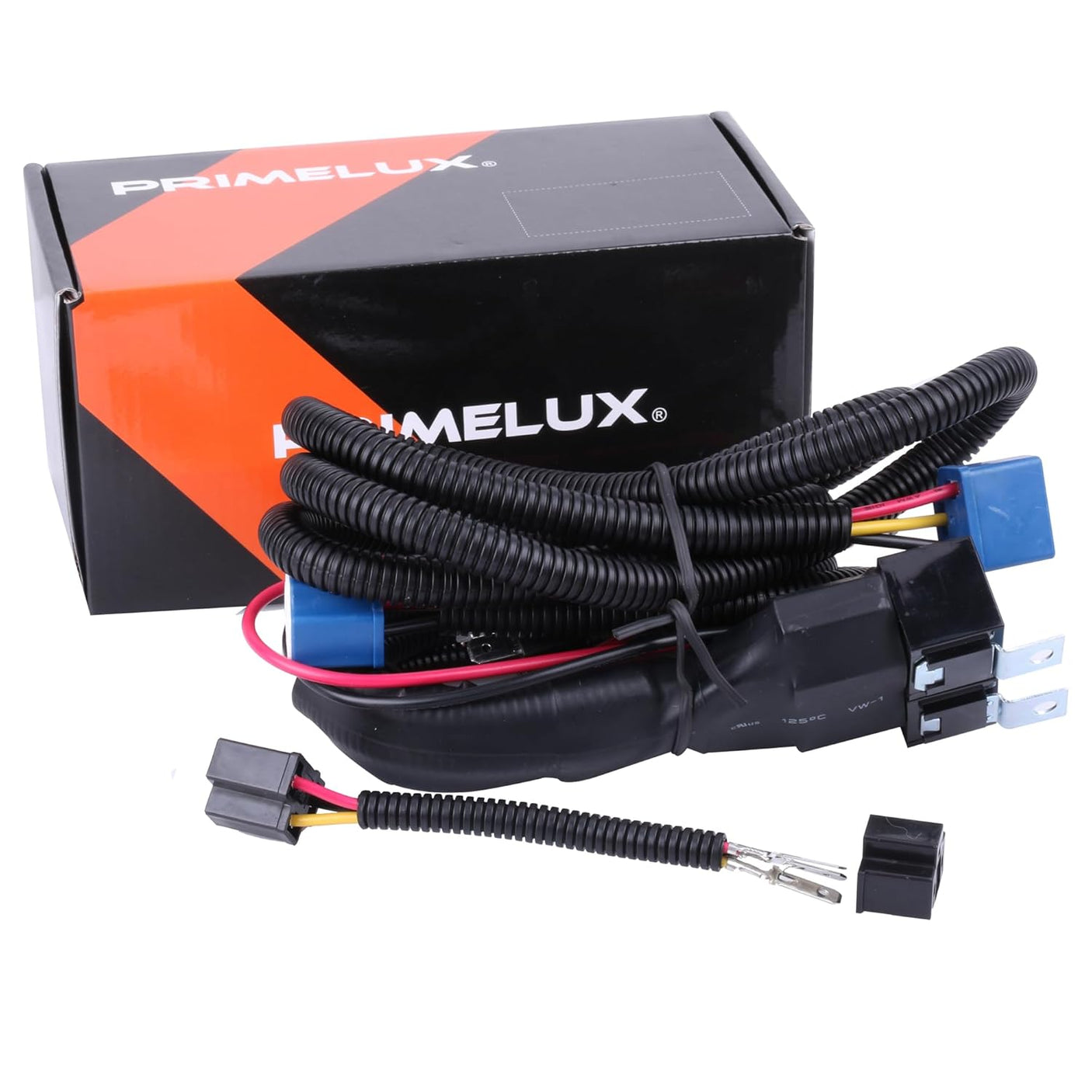 H4 Relay Wiring Harness Kit for H4 LED Headlights Upgrading, for Positive & Negative Switched Headlights