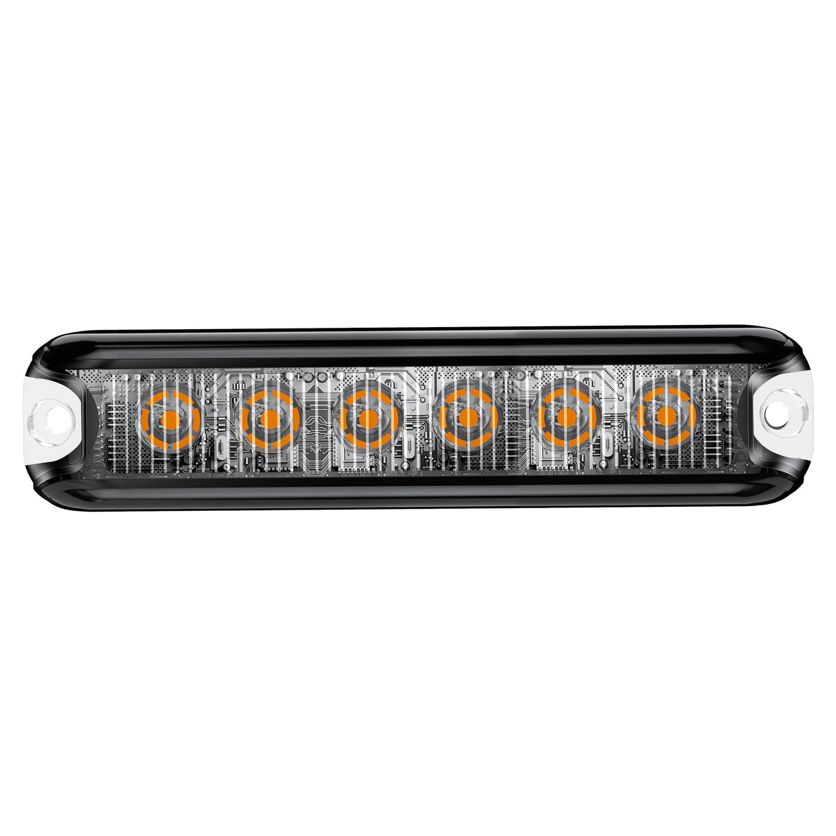 PrimeLux PSW0712A Ultra-Slim Strobe Lights - SAE Class 1 - Amber