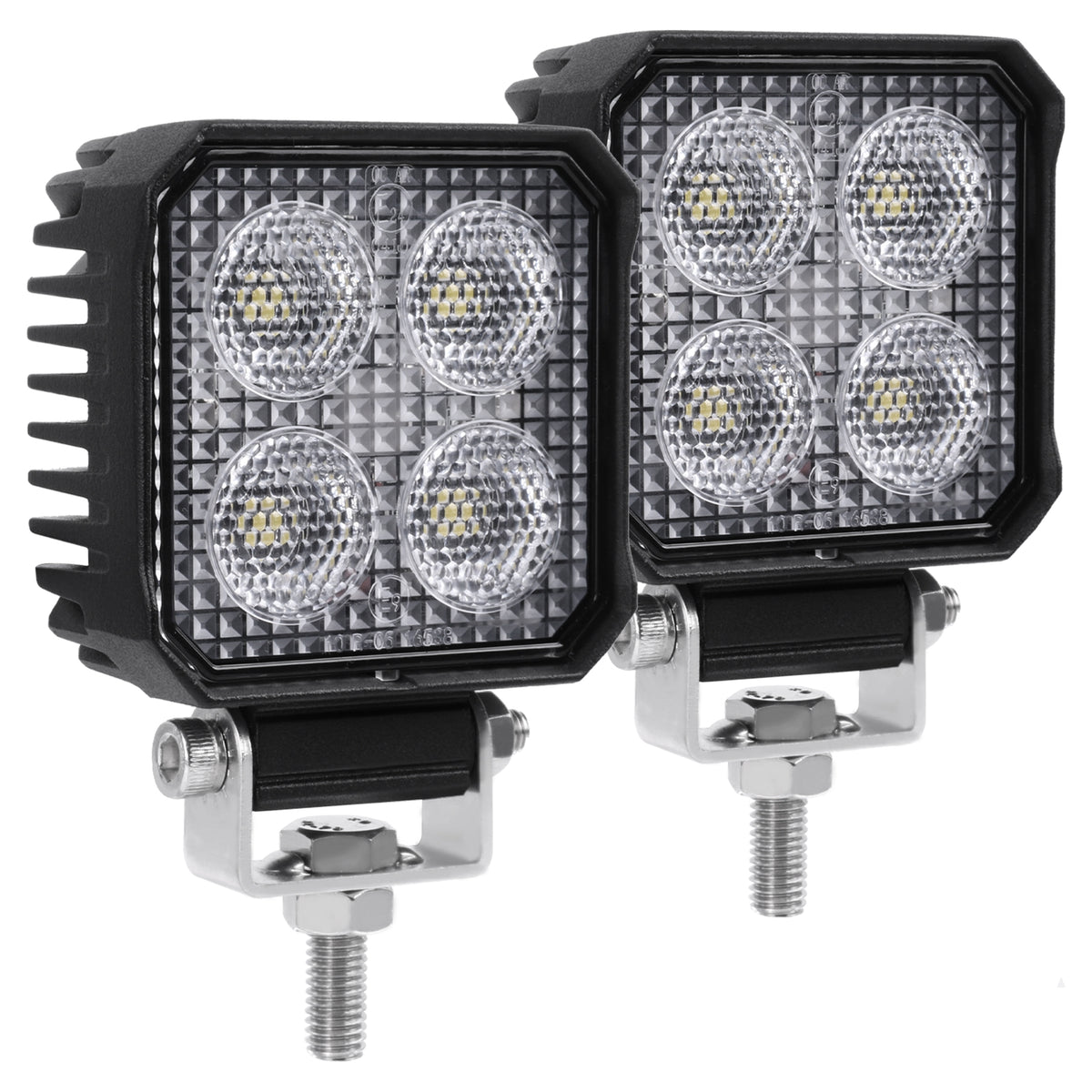 Primelux PX0724 2.8" Square LED Work Light (Pair)
