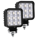 3.3 Inch 3400 Lumen Square LED Work Light - Model PX1854 - 2 Pack