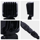 3.3-inch Square LED Work Light Pair, 4700 Lumen Each