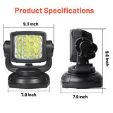 48W 4600 Lumen Wireless Remote Control LED Searchlight