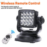 48W 4600 Lumen Wireless Remote Control LED Searchlight