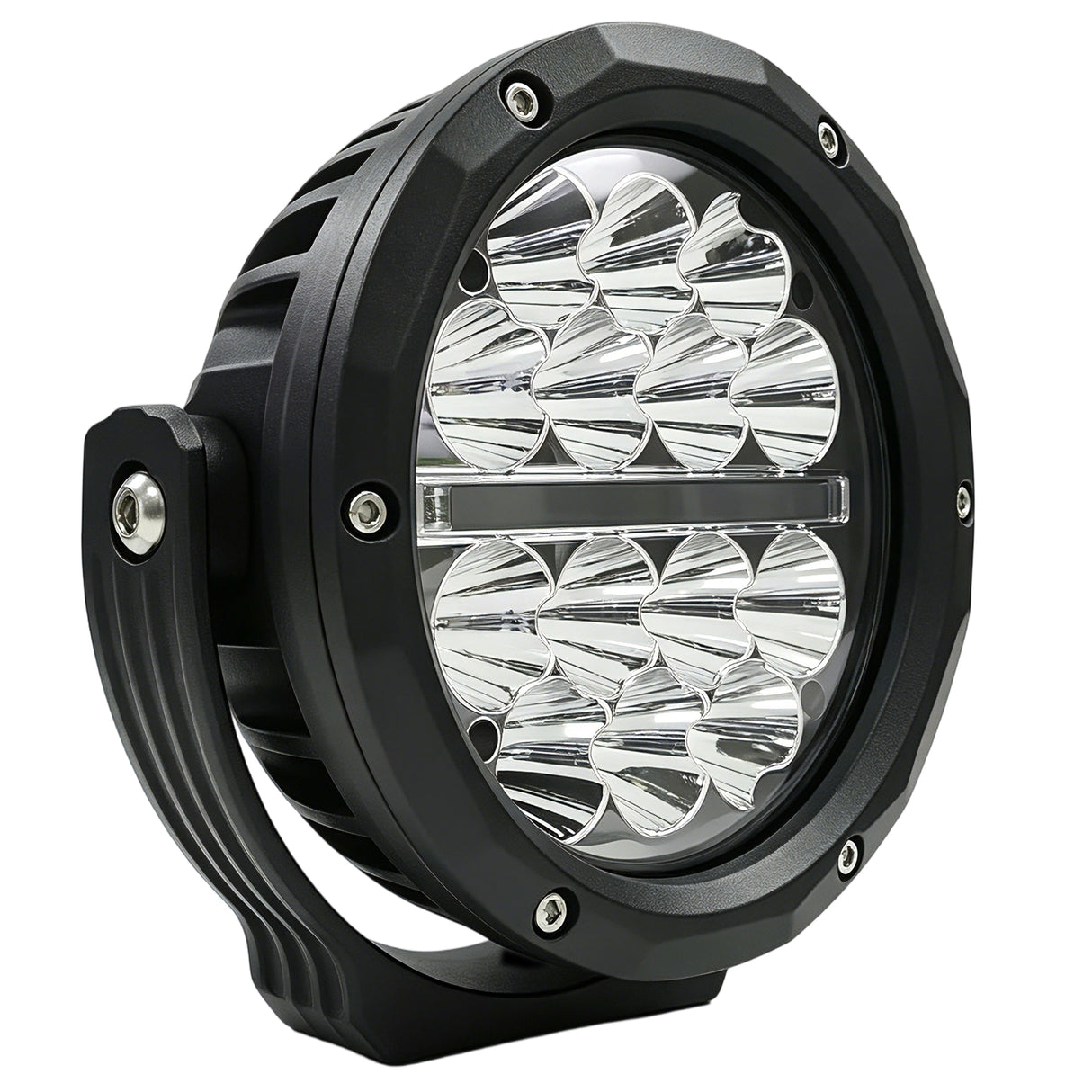 Primelux PX2560 6" Off-Road LED Spot Driving Light with DRL (Pair)